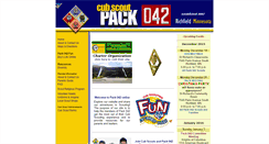 Desktop Screenshot of pack042.com