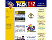 Tablet Screenshot of pack042.com